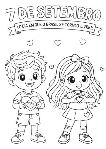 imagens da indepencia do brasil para colorir pdf página 3